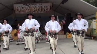 Taniec Zywiecki  Dance Group Wawel at Polish Harvest Festival 2014 Houston TX [upl. by Calderon]