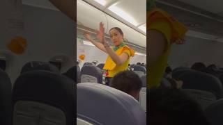 Cabin Crew Safety Flight Demo shorts flightattendant flight cabincrew satisfying cebupacific [upl. by Teryl]