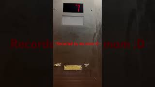 1957 Dewhurst Hydualic Elevator at Credit Valley Hospital Parking Garage Mississauga ON [upl. by Tracy]