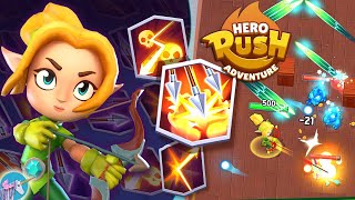 Hero Rush Adventure RPG gameplay [upl. by Scherle]