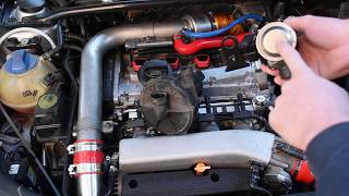 Eliminazione N249 N112 N80 SAE Audi TT 1 8T N112 N249 Valve Delete  Bypass 18T BAM APX AMK [upl. by Nyladnarb645]