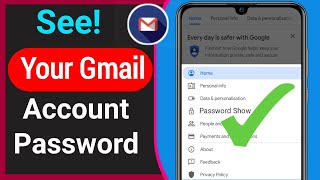 How To Find Gmail Password If Forgotten 2023  see your gmail password [upl. by Ahsiener]