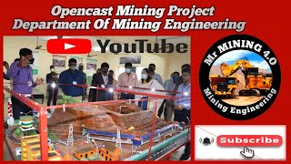 Mining Project Opencast Mines Dept Of Mining Engineering Government Polytechnic Jajpur [upl. by Reece700]