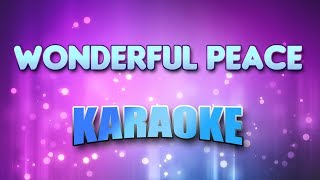 Gospel  Wonderful Peace Karaoke amp Lyrics [upl. by Lebazi]