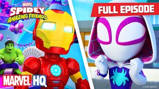 Surprise Party Surprise 🥳  Full Episode  Spidey and His Amazing Friends  disneyjunior MarvelHQ [upl. by Speroni]