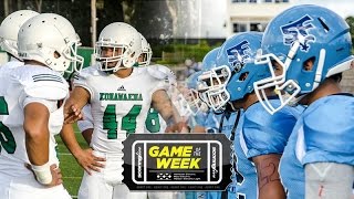 SL Recap  Konawaena vs Saint Francis NonLeague D2 Football Aug 19 2016 [upl. by Anwahsiek]