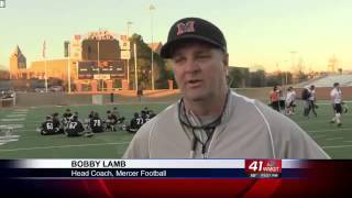 Mercer Starts Spring Football Practice [upl. by Booker540]