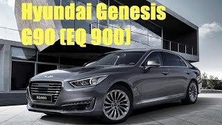 Hyundai Genesis G90 EQ900 2016  Interior And Price [upl. by Jamilla]