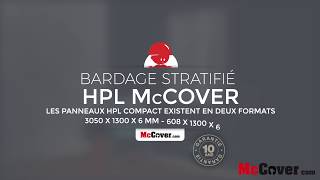 Conseil de pose pour le panneau de bardage stratifié HPL MCCOVER [upl. by Martinelli]