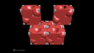 23 Rutile crystal structure Titanium dioxide [upl. by Fariss]