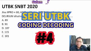 Pembahasan Soal UTBK SNBT  Coding Decoding Part 4 [upl. by Riley]