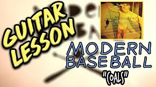 Modern Baseball  Coals Guitar Lesson [upl. by Enahs]