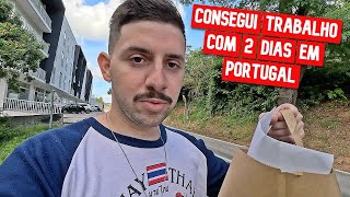 COMO CONSEGUIR TRABALHO RÁPIDO EM PORTUGAL 🇵🇹 [upl. by Nihcas]