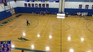 AndoverWhitesville vs Hinsdale Central Girls Modified Basketball [upl. by Sherourd]