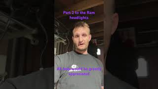 Part 2 of changing the color of my headlights foryou foryoypage ramtruck mudoffroad mudoffroad [upl. by Schaffer664]