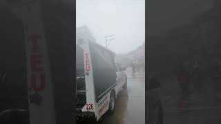 ZERO VISIBILITY AT BAGUIO CITY ROAD [upl. by Nivloc583]