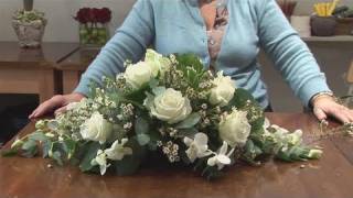 How To Do A Funeral Flower Arrangement [upl. by Nahseez156]