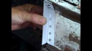 MGB GT inner step sill end plate repair [upl. by Aiken]