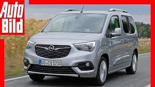 Opel Combo 2018 Erste Fahrt  Test  Review [upl. by Odravde160]