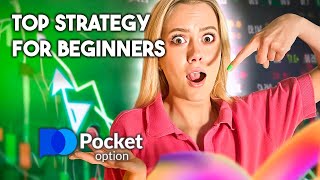 Pocket Option Trading Live Simple Binary Options Strategy for Profits [upl. by Den]