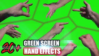 Green Screen Hand 20 Effects 4K  Free Download Link [upl. by Ahdar]