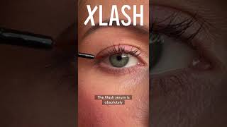 Say bye bye to short lashes amp Hello to Xlash 😍 Our honest review Xlash EyelashSerum NaturalBeauty [upl. by Eelyek139]