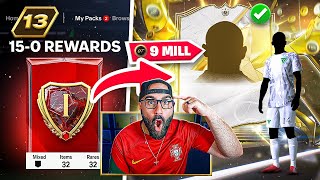 OMG WE PACKED 9 MIL COIN ICON BEST EVER RANK 1 REWARDS FC 25 ULTIMATE TEAM [upl. by Magen106]