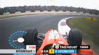 F1 2002  Nurburgring  Schumacher Onboard Lap [upl. by Ilek]