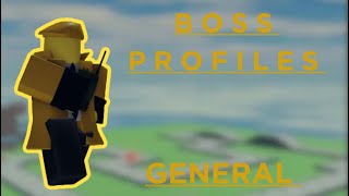 The General l Doomspire Defense l Boss Profiles [upl. by Anitsirhcairam]