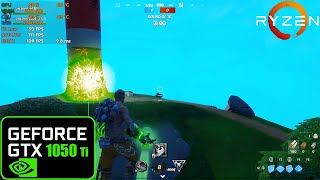 Fortnite  GTX 1050 Ti  Ryzen 5 2600x  All Settings  1080p [upl. by Ji]