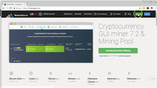 Minergate Quick Tutorial Getting Started with CryptoCurrency and Bitcoin [upl. by Bakeman]