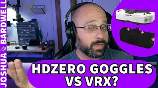 HDZero Goggles Vs Fatshark HDO2 With HDZero VRX  FPV Questions [upl. by Idnerb]