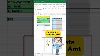 PPMT Formula in Excel  shorts excelformula exceltips exceltricks exceltutorial [upl. by Ameehs]