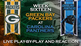 Packers vs Panthers Live Play by Play amp Reaction [upl. by Eedrahc]