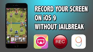 How to RECORD Your Screen on iOS 9 93510 on Any iPhone iPad iPod Touch Without Jailbreak [upl. by Leelahk]