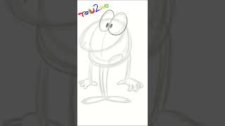 Philbert Frog  Timelapse Shorts  Telly 2wo [upl. by Teodora]