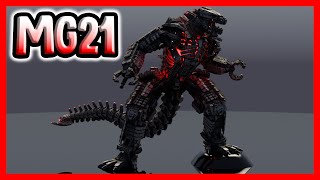 MECHAGODZILLA 2021 REMODEL MODEL SHOWCASE 2  Roblox Kaiju Universe [upl. by Keeryt169]