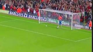 Xabi Alonso Great Goal from Own Half Liverpool v Newcastle [upl. by Ahsitan340]