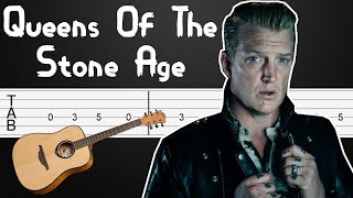 The Vampyre of Time and Memory  Queens of the Stone Age Guitar Tutorial Guitar Tabs Guitar Lesson [upl. by Lleihsad478]