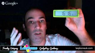 Lexon LR 130 Flip Digital Alarm Clock  Review [upl. by Aisayt685]