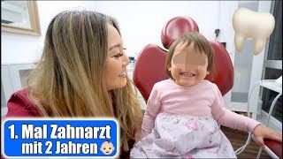 Elisas 1 Mal beim Zahnarzt 😬 Zahnreinigung bei Kindern  Ingwer Zitronen Sirup kochen  Mamiseelen [upl. by Magdala]