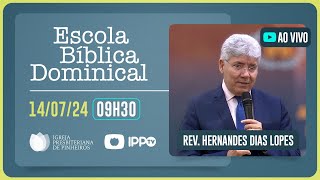 EBD  09H30  Rev Hernandes Dias Lopes  Igreja Presbiteriana de Pinheiros  IPPTV [upl. by Fotinas]