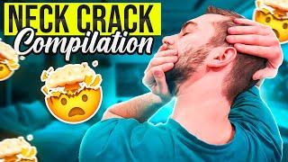 Explosive Neck Crack Compilation  No Talking [upl. by Raines]