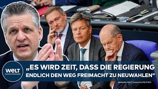 STATT WIRTSCHAFTSWENDE DAS AMPELENDE Markus Söder fordert Neuwahlen  CDU schließt sich an [upl. by Eidderf]