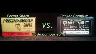 Parker vs Perma Sharp DE Blade Comparison Part 2 [upl. by Anhsirk427]