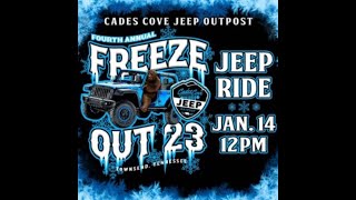 2023 Cades Cove 4th Annual Jeep Freeze Out [upl. by Isaiah886]