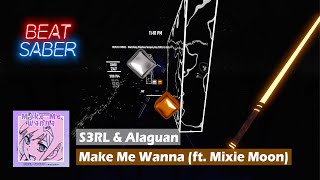 S3RL amp Alaguan  Make Me Wanna ft Mixie Moon  Beat Saber  Expert [upl. by Fu]