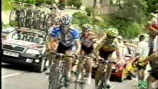 TOUR DE FRANCE 2005COURCHEVEL parte 3 [upl. by Raman288]