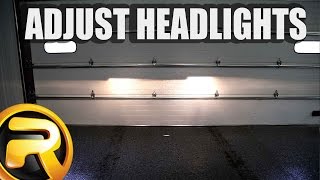 How to Adjust your Projector Headlights [upl. by Adnot]