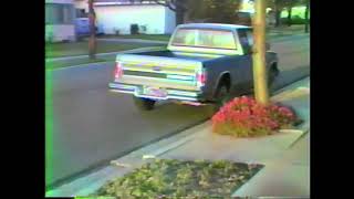 1987 Found VHS Camcorder Footage Shakycam Guy Wanders San Diego Neighborhood [upl. by Spurgeon484]